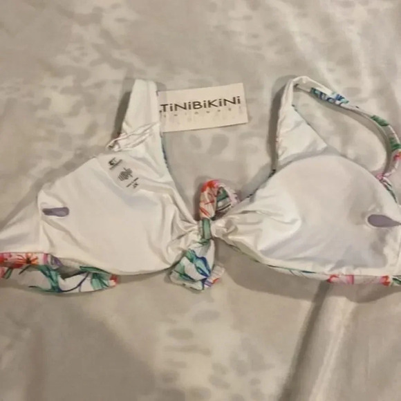 TiniBikini Swimwear Two Piece Bathing Suit Tropical - Picture 3 of 8